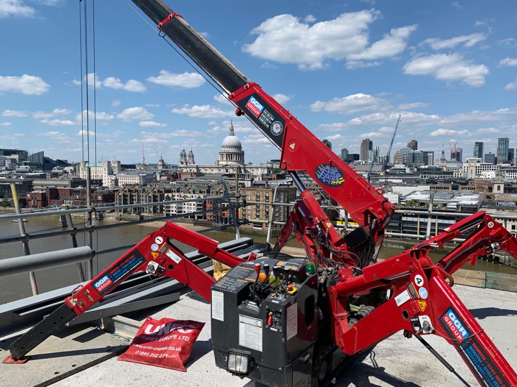 Skylight lifting process